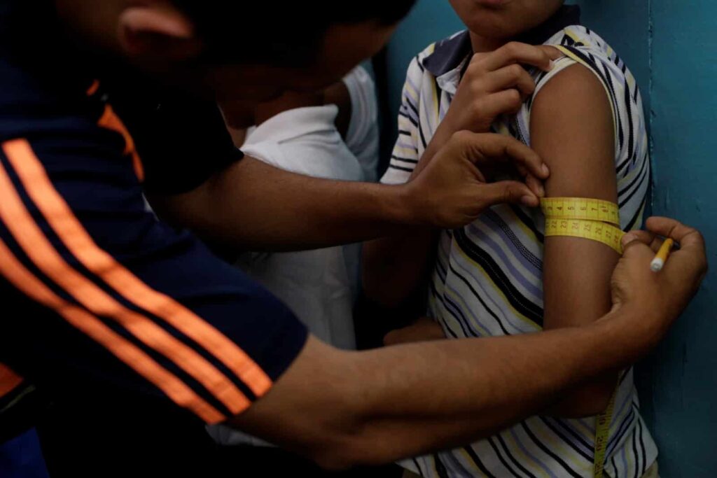 desnutrición infantil en Venezuela es de 65 %