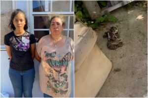 madre venezolana y sus dos menores hijas viven entre basura, roedores y víboras en Aruba