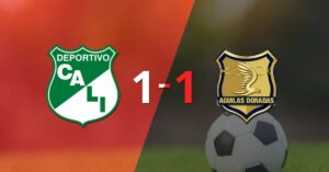 Águilas Doradas Rionegro empató 1-1 en su visita a Deportivo Cali