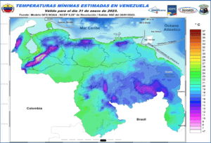 Aires fríos persistirán en Carabobo y algunas zonas del paìs por varios días