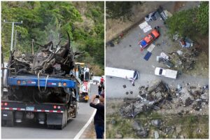 Cerca de 40 muertos en Panamá por un accidente de autobús que trasladaba a migrantes que habían cruzado la selva del Darién