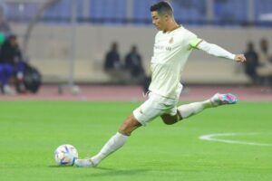 Cristiano Ronaldo marcó su primer gol oficial en la Liga Árabe en partido del #03Feb (+Video)