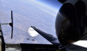 El Pentgono difunde una foto en primer plano del globo espa chino