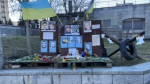 El drama de las viudas de la guerra en Ucrania