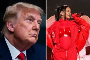 “El peor espectáculo en la historia del Super Bowl”: Trump arremetió contra Rihanna
