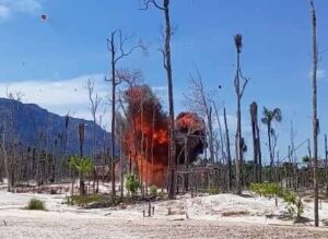 FANB desmanteló campamento de minería ilegal en Parque Yapacana