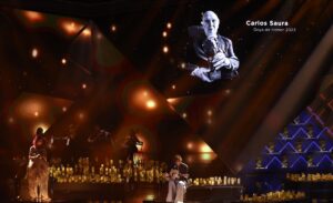 La Gala de los Goya se convierte en un homenaje a Saura en la que se cuela la defensa de la sanidad pública