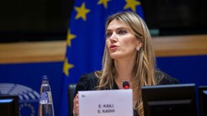La justicia belga decidirá si excarcela a la eurodiputada Eva Kailí, imputada por el Qatargate