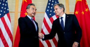 Los jefes de la diplomacia de EEUU y China se reunieron por primera vez tras el incidente del globo espía