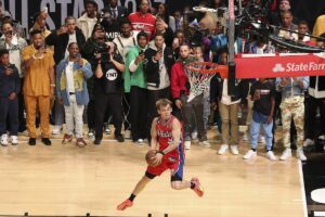 NBA: All Star: el 'pequeo' McClung arrasa en el concurso de mates y Lillard se corona como el rey de los triples | NBA 2022