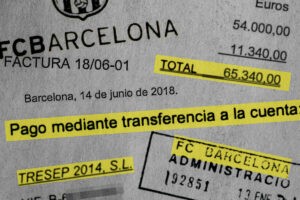 Negreira tambin chantaje al Barcelona por el desvo de 720.000 euros a un directivo