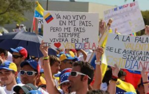 exilio venezolano sobre la primaria