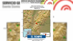 Temblor hoy en Colombia: se registra sismo de magnitud 4 en Cundinamarca - Otras Ciudades - Colombia