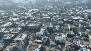Un dron muestra el estado de Kahramanmaras tras el terremoto