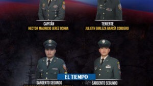 Accidente helicóptero del Ejército: hay dos muertos y dos desaparecidos - Otras Ciudades - Colombia