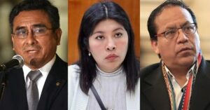 Congreso define hoy acusación constitucional contra exministros Betssy Chávez, Roberto Sánchez y Willy Huerta