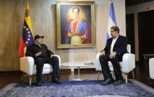 Daniel Ortega con Maduro