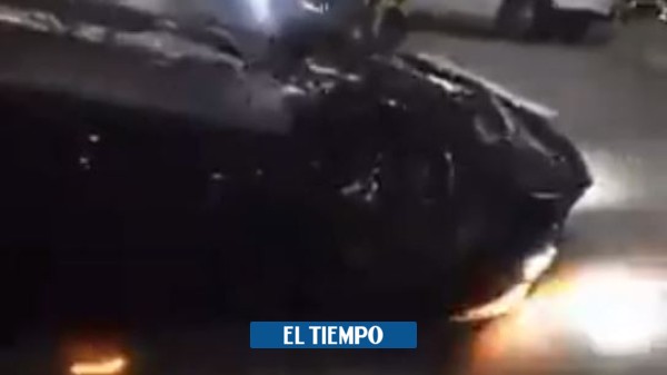 El aparatoso accidente de tránsito del hijo de Aida Merlano en Barranquilla - Barranquilla - Colombia