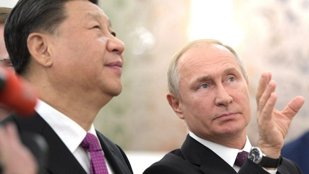 El presidente chino llega este lunes a Rusia para explorar la "paz" en Ucrania