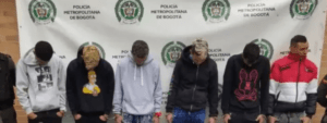En Bogotá capturan a seis venezolanos que se hacían pasar por miembros del ‘Tren de Aragua’