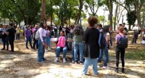 Estudiantes y activistas protestaron en la UCV por presuntos casos de violación al interior del campus