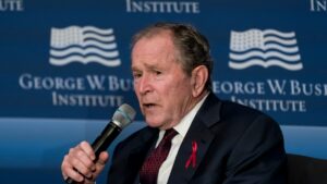 Expresidente Bush insta a legisladores a reautorizar plan de ayuda del SIDA