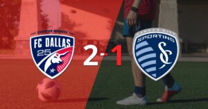 FC Dallas consiguió una victoria en casa por 2 a 1 ante Sporting Kansas City