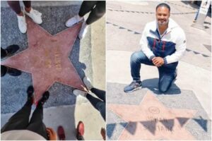 Inauguran una estrella en honor al exgrandeliga Johan Santana en Mérida