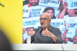 Jorge Rodríguez da ultimátum a EEUU sobre pedido de elecciones: No vamos a firmar ningún acuerdo hasta estar 100% libres de sanciones - AlbertoNews