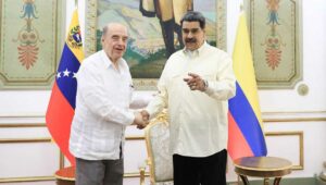 Maduro recibe al canciller de Colombia
