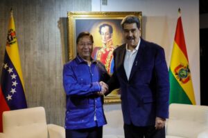 Maduro se reunió este #6Mar con Luis Arce para “discutir” 14 proyectos