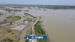 Obras en La Mojana por inundaciones y rompimiento de dique cara de gato - Otras Ciudades - Colombia