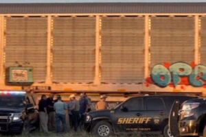 Policía de Texas encuentra dos migrantes hacinados en un vagón y otros 13 al borde de la asfixia (+Video)