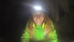 Beatriz Flamini, deportista de élite, alpinista y escaladora, dos días antes de cumplir el reto de los 500 días.