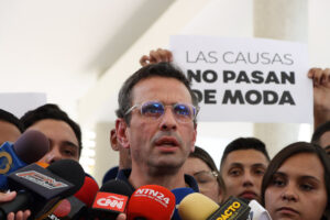 Capriles desestima dilema de captahuellas en las primarias: la gente ya no tiene miedo