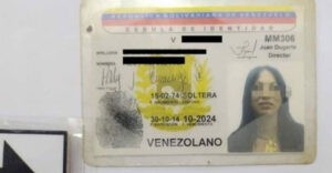 Detienen a colombiana en Caracas por usurpación de identidad