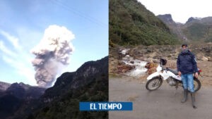 Edward Ariza: el hombre que tiene de vecino al Volcán Nevado del Ruíz - Colombia
