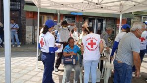 Guárico: Cruz Roja atiende a 60 pacientes con despistaje de tensión