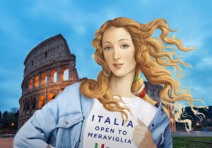 La Venus de Botticelli, 'influencer' y embajadora del turismo en Italia