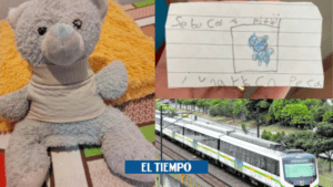 Movilizaciones por 'Pititi' muñeco que niña perdió en el Metro de Medellín - Medellín - Colombia