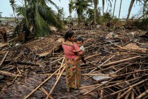 Al menos 60 muertos en Birmania por el cicln Mocha