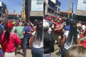 Al menos dos docentes heridas tras ser atacadas por chavistas durante protesta en Los Teques este #03May (+Video)