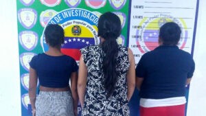 Brigada Motorizada de PoliLagunillas detiene a tres mujeres