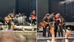 Bruce Springsteen sufrió caída que generó tensión, así reaccionó tras desplomarse - Música y Libros - Cultura