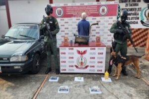 Capturan hombre que iba a viajar a España con más de 11 kilos de cocaína