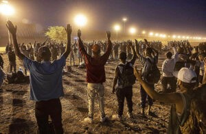 Miles de migrantes, a las puertas del 'sueo dorado' hacia EEUU