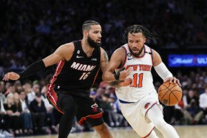 NBA: Los Knicks se mantienen con vida ante Miami gracias a un estelar Brunson | NBA 2022