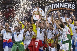 Sevilla derrota a la Roma y se corona campeón por séptima vez en la Europa League