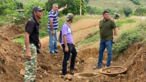 Sustituyeron 60 metros de colectores de agua servida en Aragua