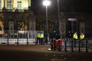 Un hombre fue arrestado por arrojar supuestos explosivos al palacio de Buckingham